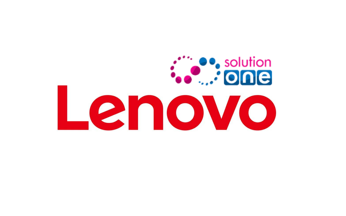 solution one and lenovo logo