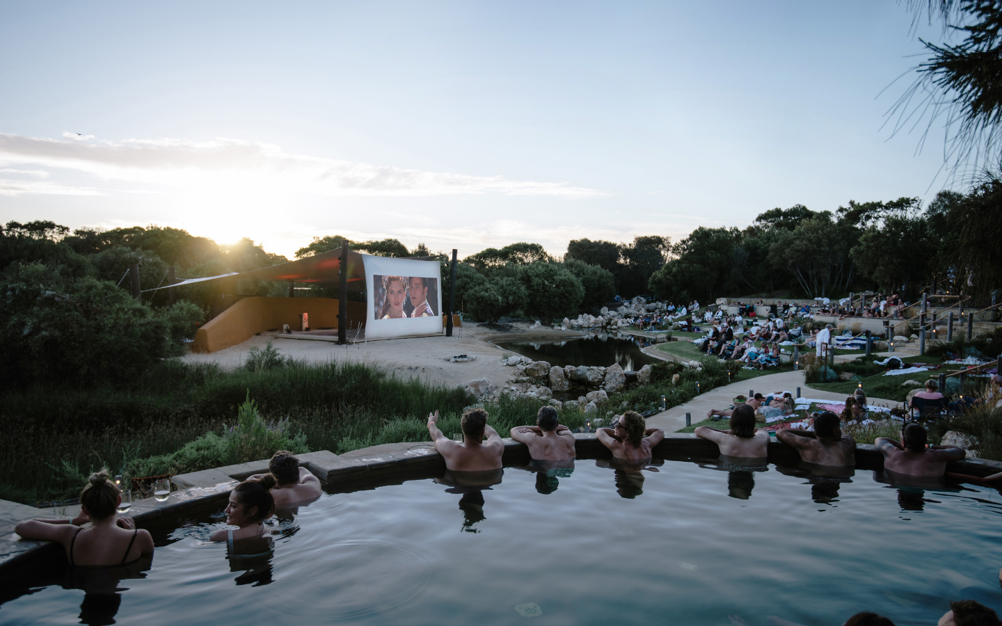 bathe in cinema