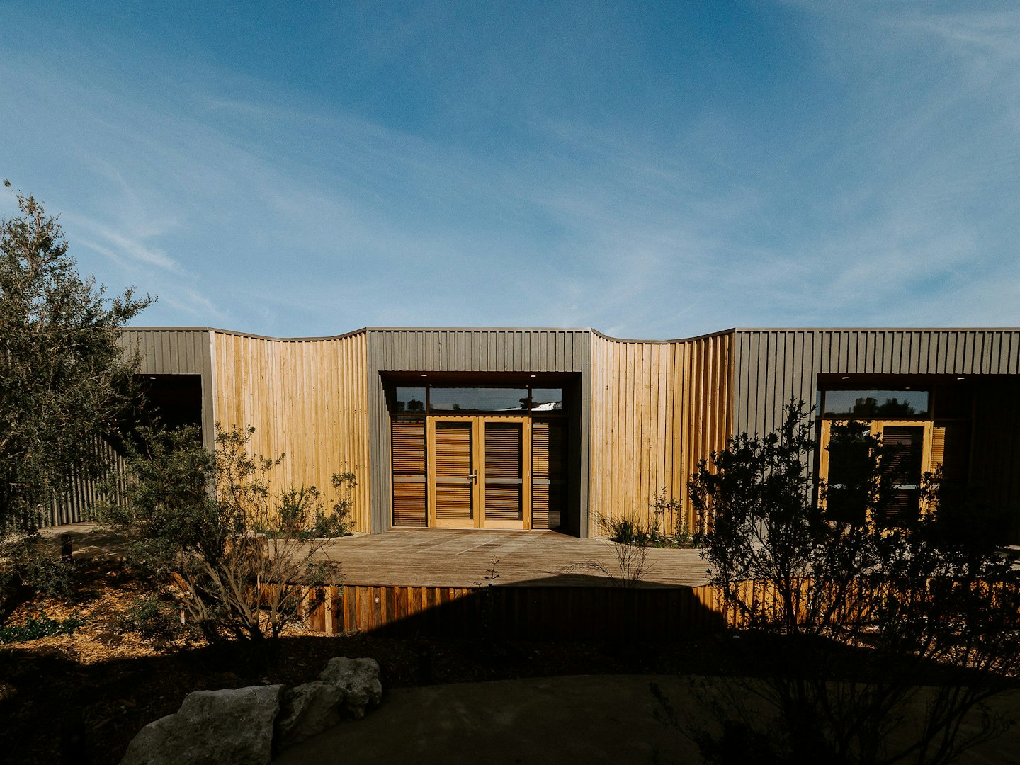 our wooden wellness centre