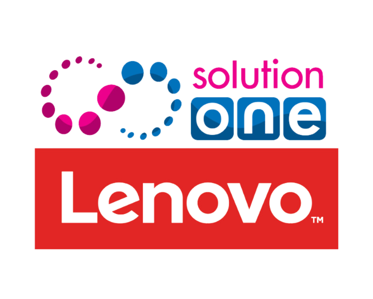 Solution One & Lenovo logo