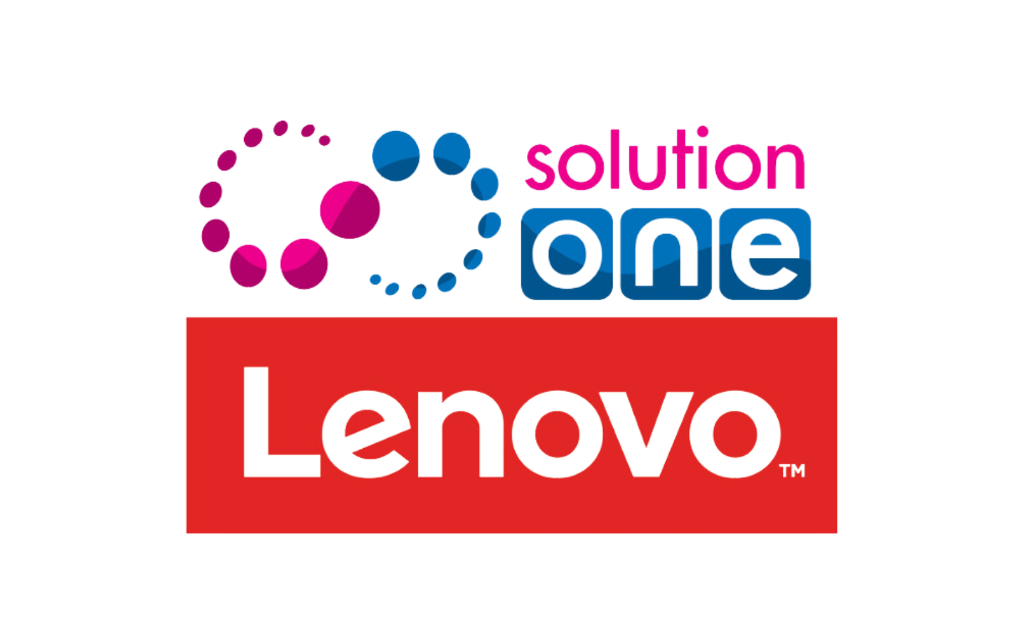 Solution One & Lenovo logo