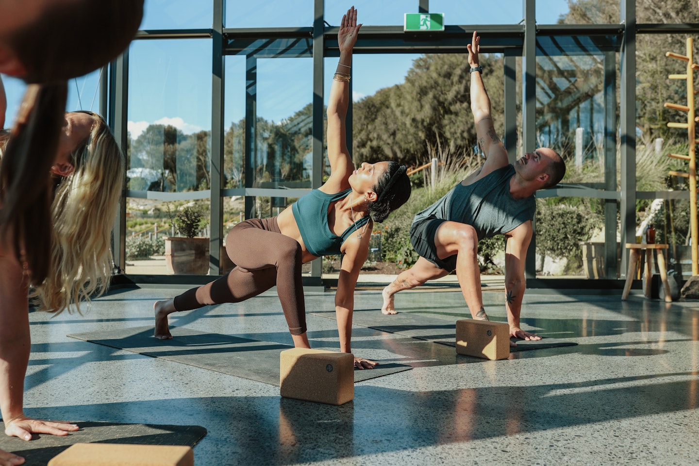 Yoga in the Glasshouse