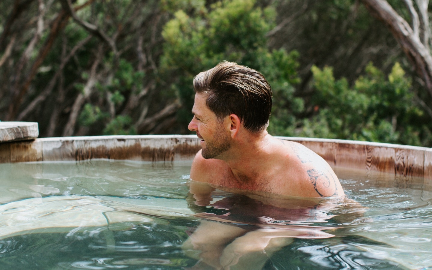 Bathing Peninsula Hot Springs