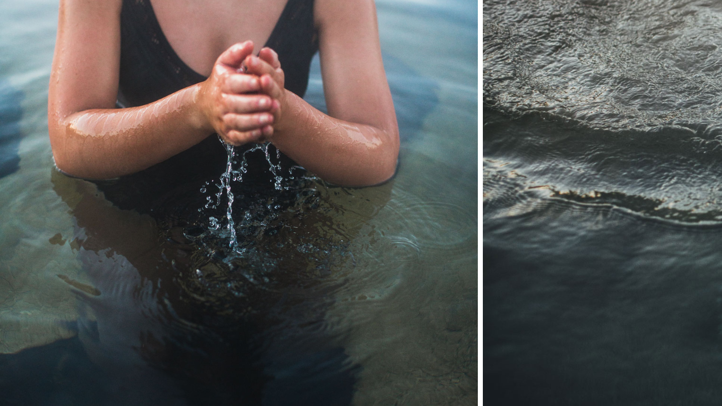 Thermal bathing at Peninsula Hot Springs