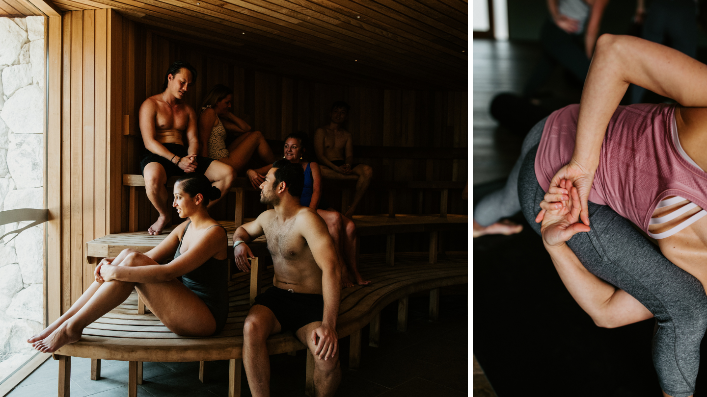Sauna & Yoga Peninsula Hot Springs