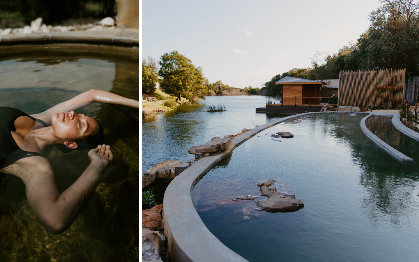Peninsula Hot Springs and Metung Hot Springs