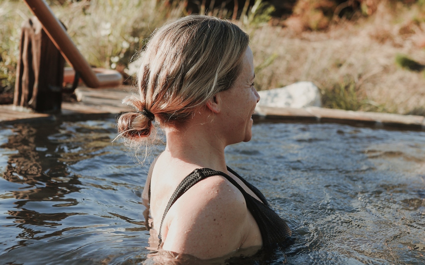Eco lodges at peninsula hot springs