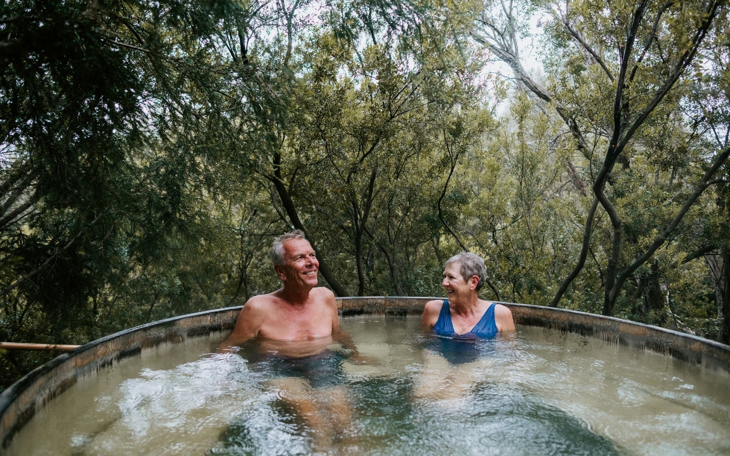 Older couple in the Spa Dreaming Centre