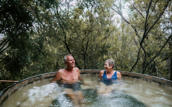 Older couple in the Spa Dreaming Centre