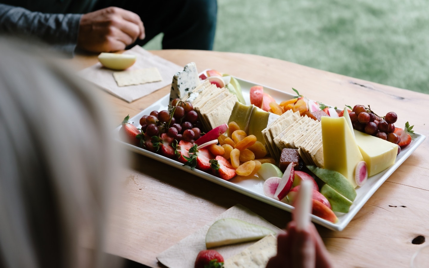 Catering in the relaxation domes