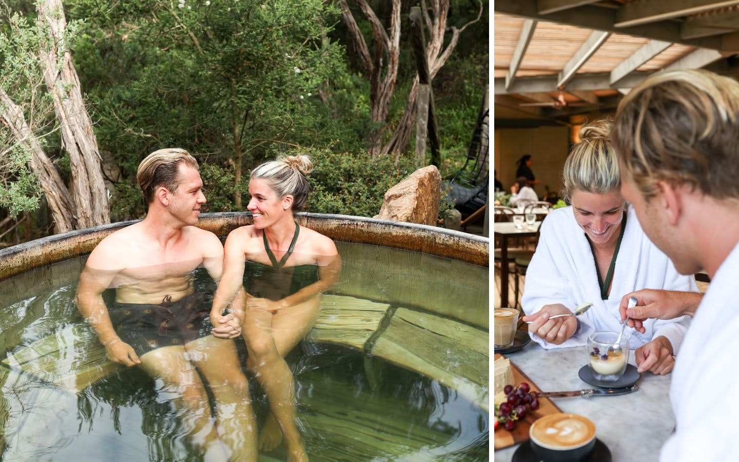 Spa Dreaming Centre bathing and dining