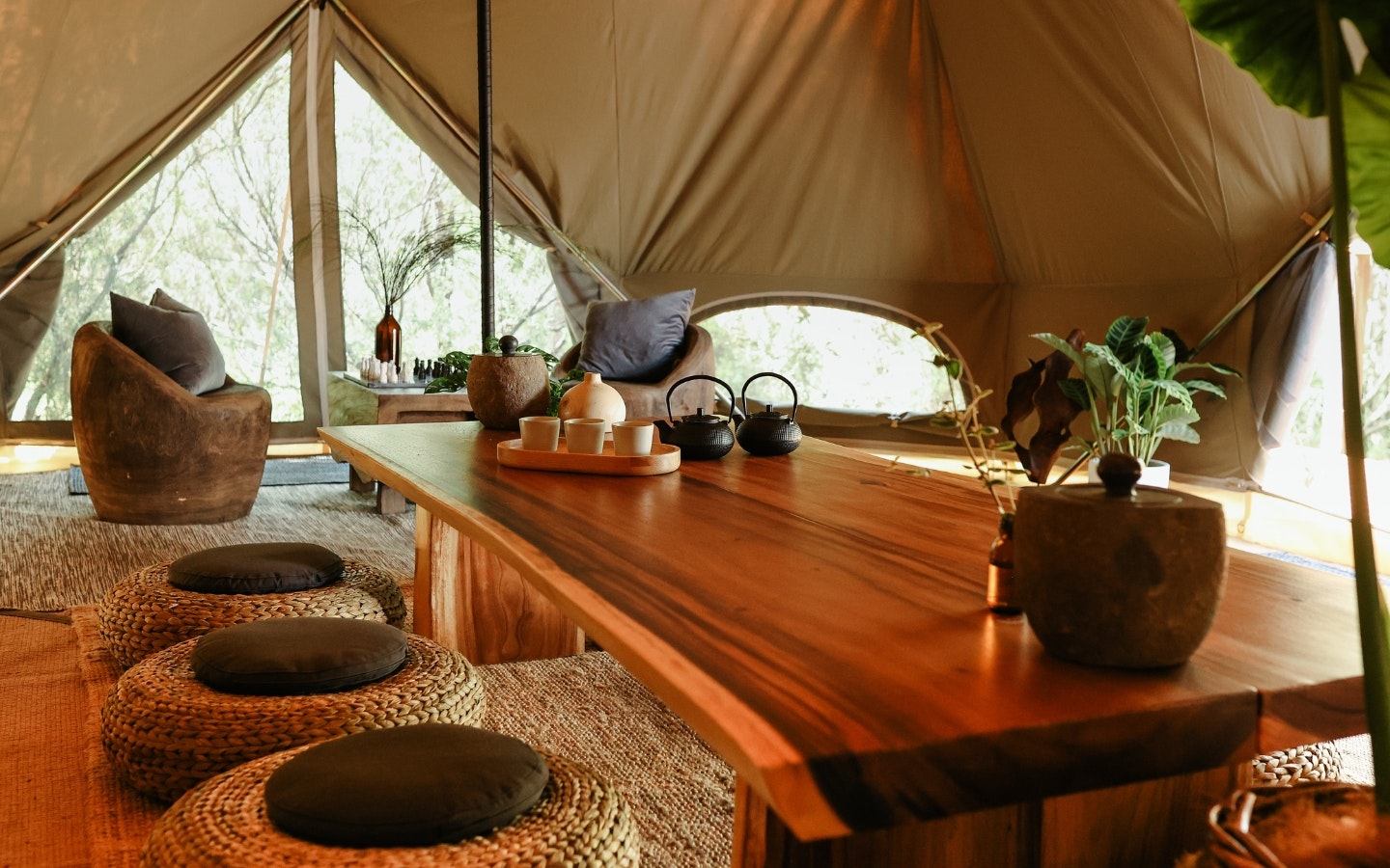 Tea tent