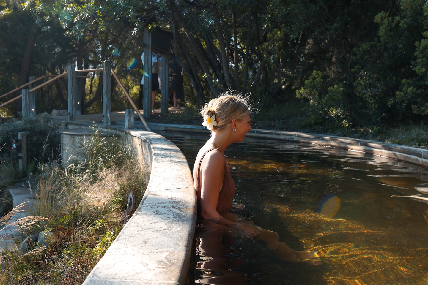 Amphitheatre bathing
