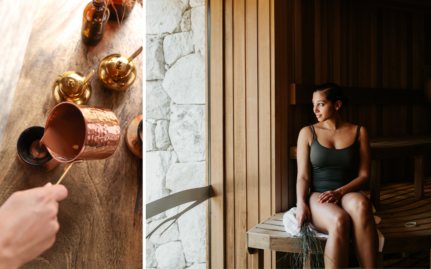 Cacao Circle and Sauna Infusion