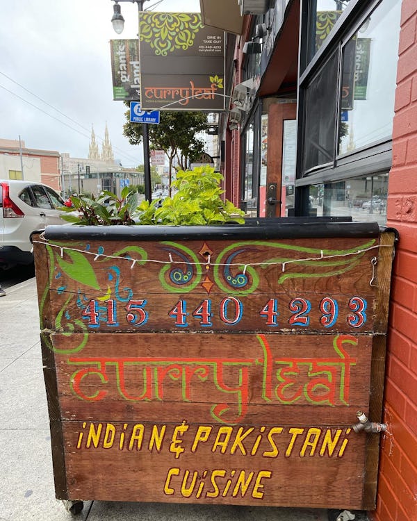 Curry Leaf Sign