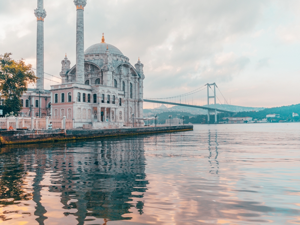 Bosphorus Bridge Water 