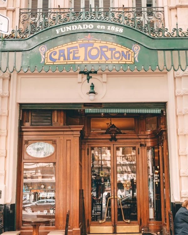 Cafe Tortoni Front