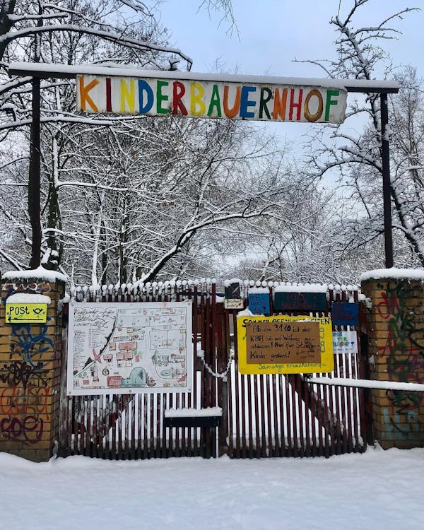 Kinderbauernhof Gorlitzer Park - Entrance