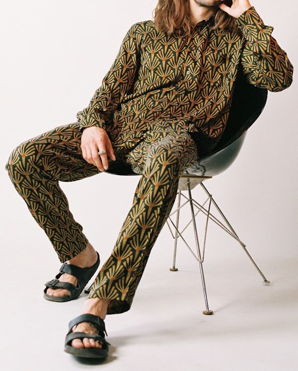 Yahmo patterned full body suit with shirt and pants