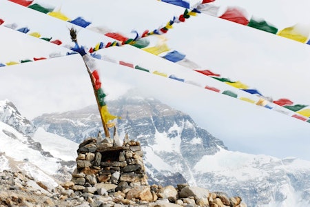 Forskånet: I Tibet er det i langt større grad «sobre» tilstander rent klatremessig, noe dette bilde gir følelsen av. På den andre siden var det slik for noen tiår siden. Nå er galskapen løs. Foto: Tormod Granheim