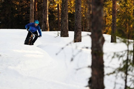 sykling vinter fatbike stisykling sti 