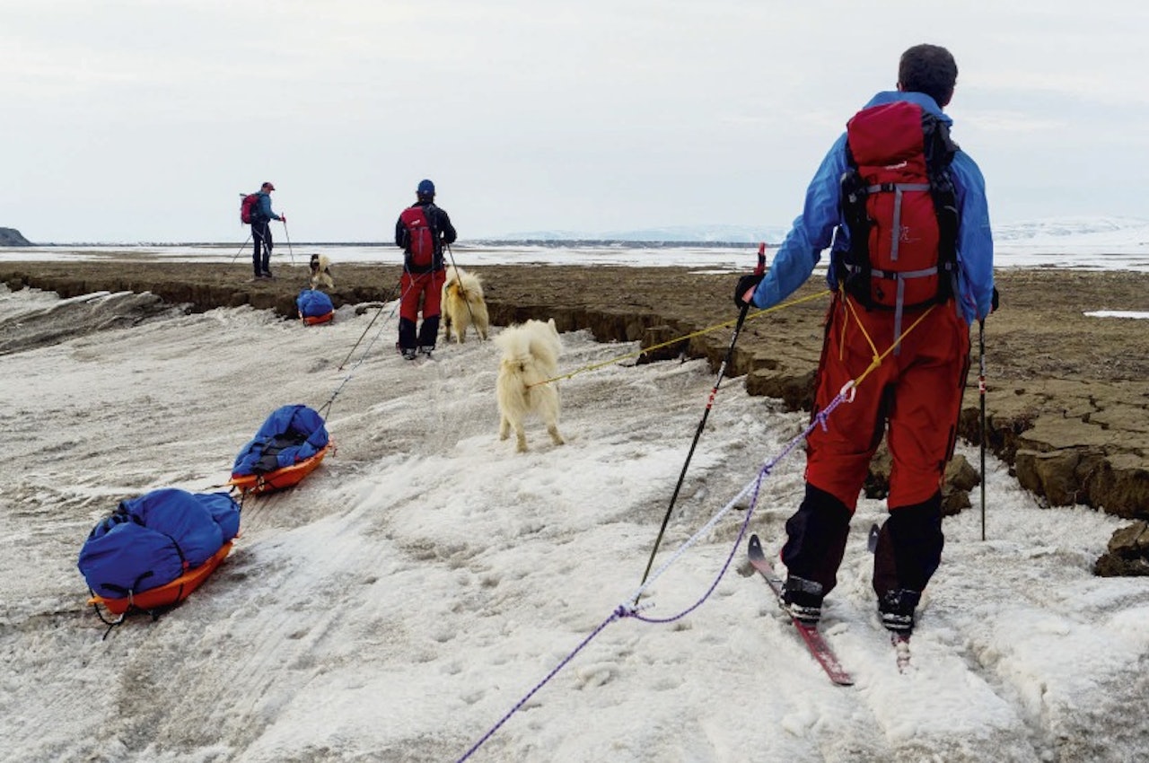 NYTT BLIKK: New Land-ekspedisjonen satte klimaendringene i perspektiv for kronikkforfatteren. Foto: Tobias Thorleifsson NYTT BLIKK: New Land-ekspedisjonen satte klimaendringene i perspektiv for kronikkforfatteren. Foto: Tobias Thorleifsson