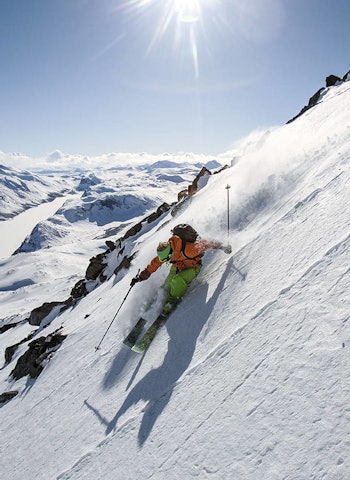 Topptur og randonee på ski skiturer