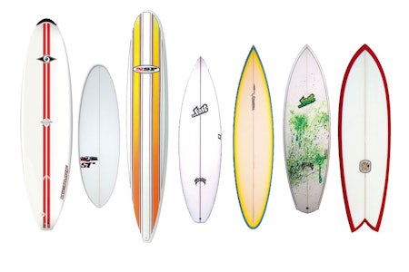 BRETTJUNGEL: Vi avslører hvordan du velger riktig surfbrett for sommerens store bølgeopplevelser. 