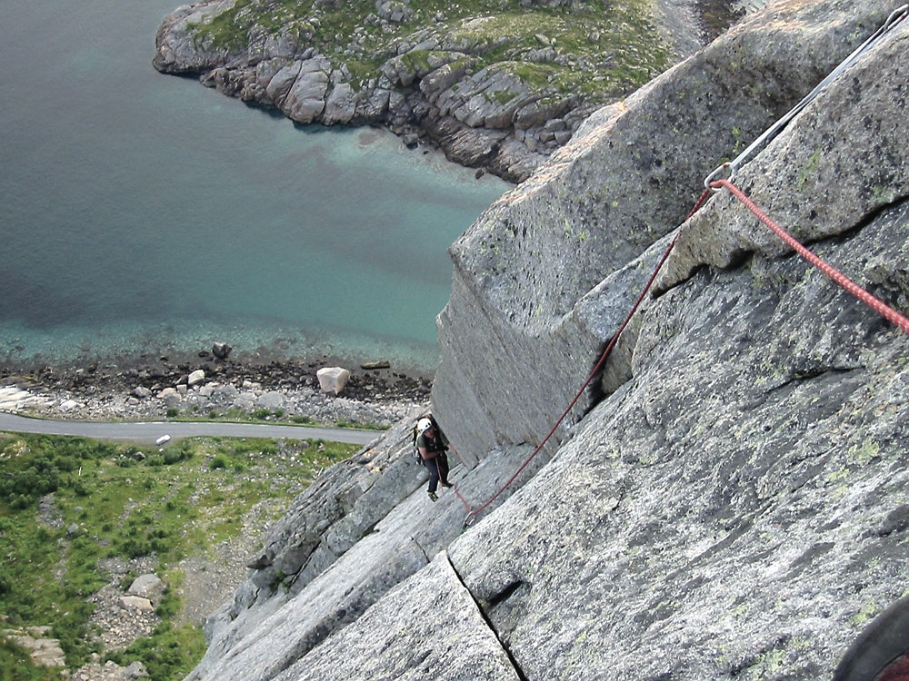 Klatring i Lofoten