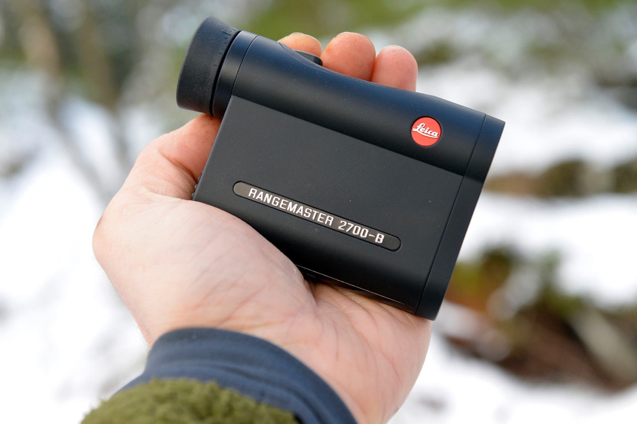 LEICA AVSTANDSMÅLER: Leica Rangemaster CRF 2700-B er noe av det ypperste du kan kjøpe av monokulære avstandsmålere. Leica Rangemaster CRF 2700-B avstandsmåler til test