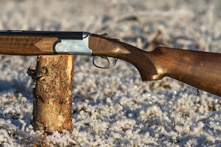 FAIR LADY HAGLE: Fair Basic Light Compact er en fin førstegangshagle Fair Basic Light Comact lady damehagle plassert på en stokk utendørs til test