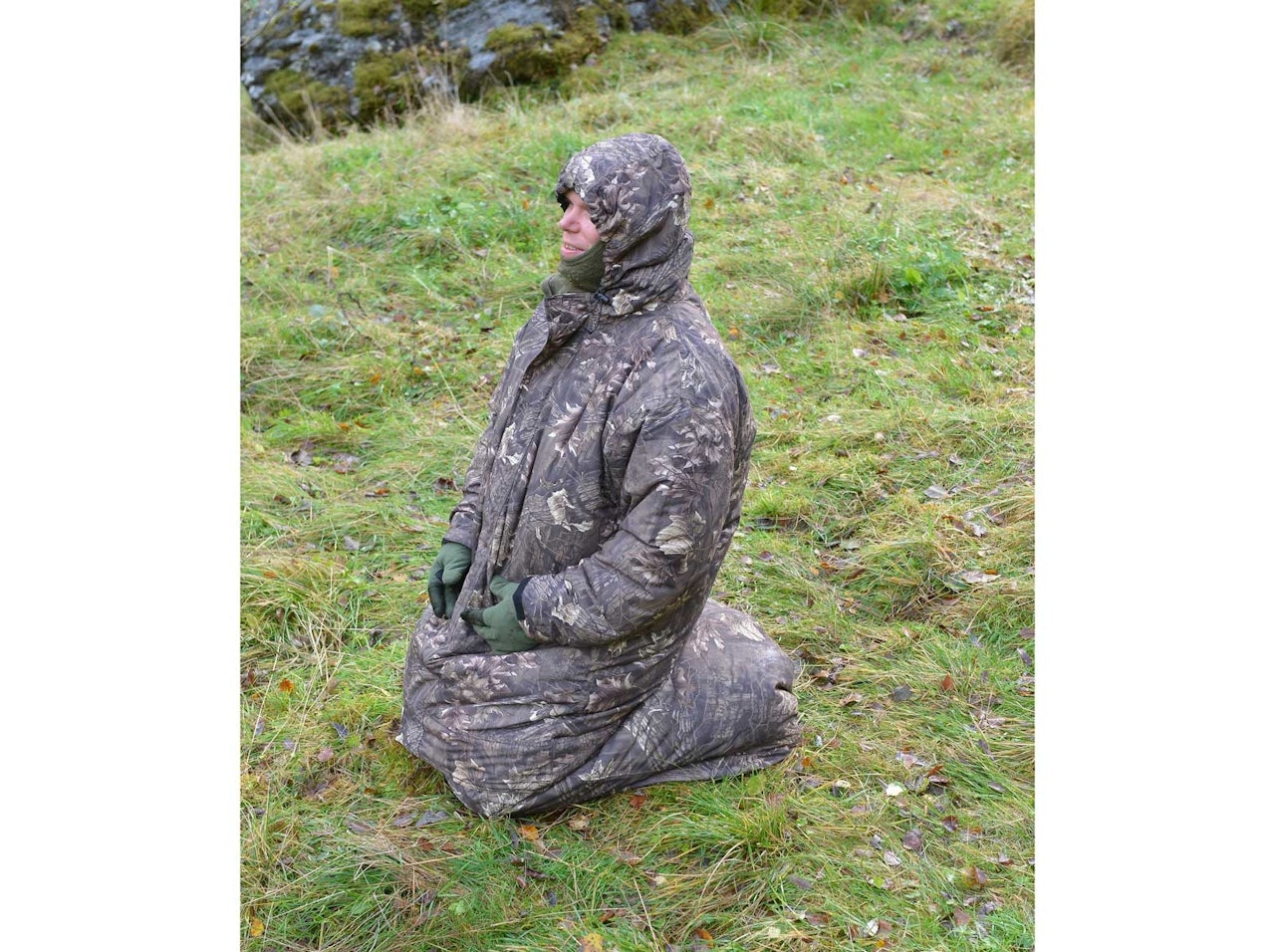 POSTERINGSPOSE: Test av Hunters Posteringspose. Foto: JEGER Jeger ikledd Hunters Posteringspose