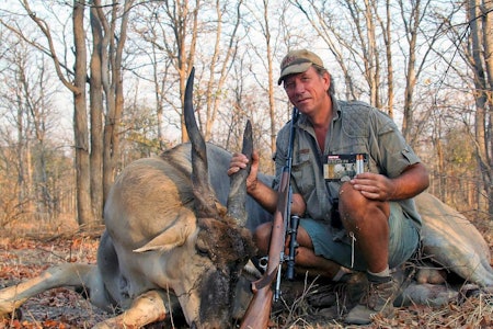 Jakte på eland, antilopejakt, jaktreise Afrika