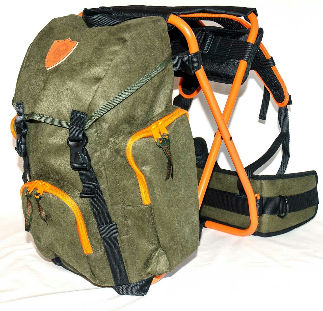 DOVREFJELL STOLSEKK: Klassisk sekk med klappstol Dovrefjell Vision 35 stolsekk til test