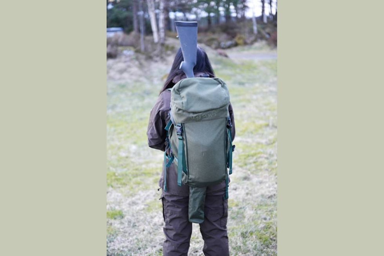 NORRØNA JAKTSEKK: Finnskogen Integral Pack imponerer ikke. Norrøna jaktsekk til test