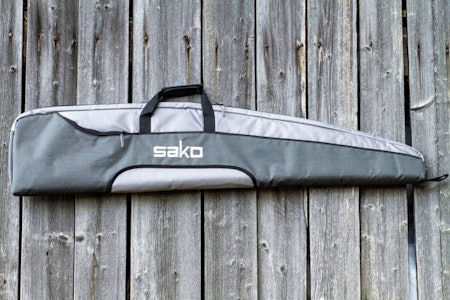 Test av Sako riflefutteral. Sako riflefutteral