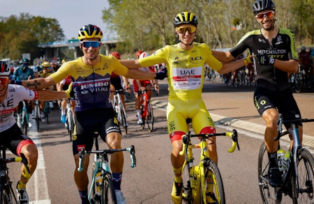 SLOVENSK REVOLUSJON: Primoz Roglic og Tadej Pogacar er to av verdens beste sykkelryttere i øyeblikket, og de to store favorittene til Tour de France. Foto: Cor Vos