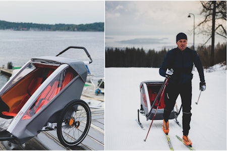 ALLSIDIG: Thor Hushovds første sykkelvogn har flere bruksområder.  Thor Hushovd Kid Racer