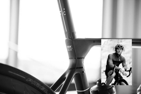 INVESTERT: Fara Cycling presenterer om kort tid en ny sykkel, med blant annet Thor Hushovd som investor. Foto: Henrik Alpers.  fara sykkel