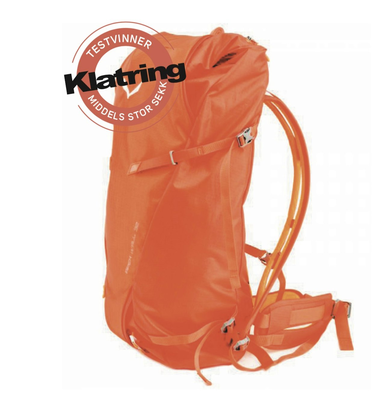 SALEWA APEX WALL 32: Lettvektssekk med rullelokk Salewa Apex Wall 32