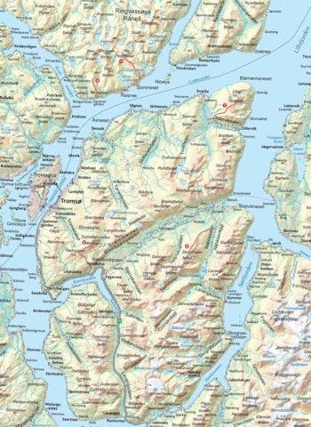 troms Kvaløya Malangen Balsfjorden Tromsø ringvassøya 