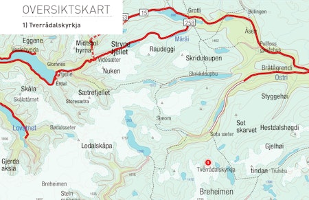 Kart for Breheimen