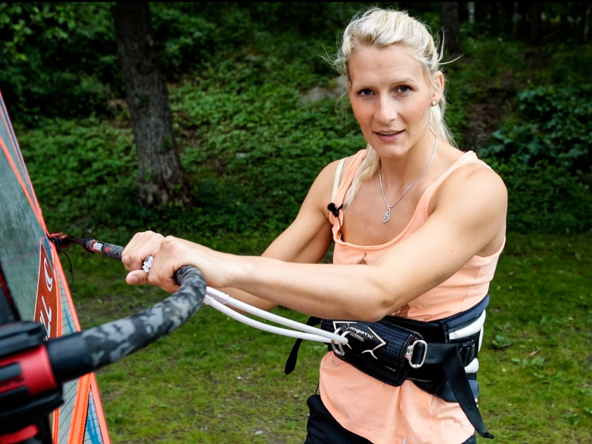 Windusurfing Oda Johanne Stokstad Brødholt windsurf