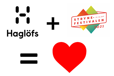 Haglöfs blir ny generalsponsor på Strynefestivalen! Haglöfs blir ny generalsponsor på Strynefestivalen!