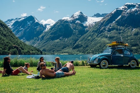 Vi håper på gode campvibes som dette til neste år! Foto: Bård Basberg 