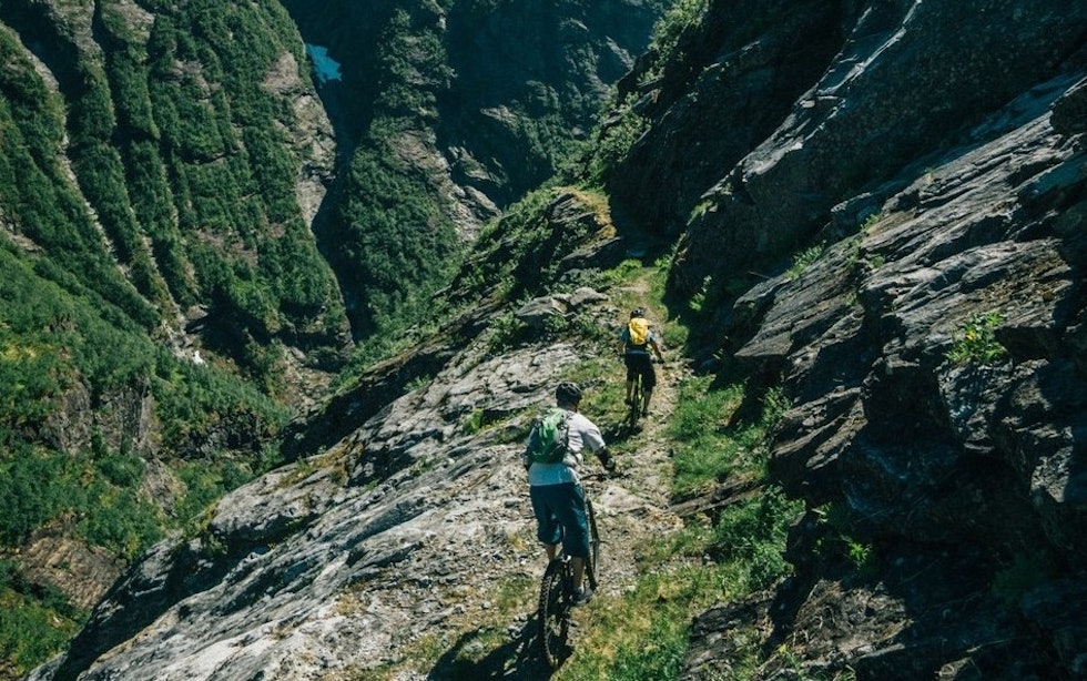 Stisykkelkurs. Foto: Brynjar Tvedt Stisykkelkurs. Foto: Brynjar Tvedt
