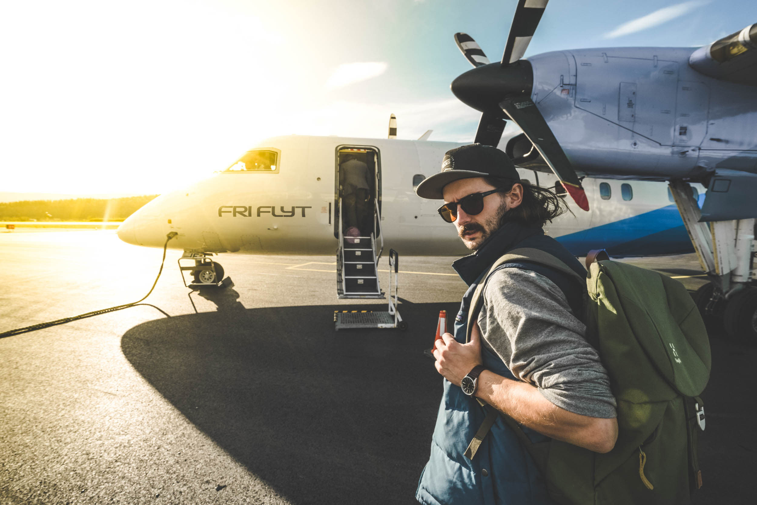 Vebjørn Enersen på reis