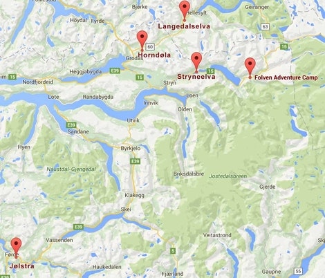 Få tips til hvor du kan padle elv! Få tips til hvor du kan padle elv!