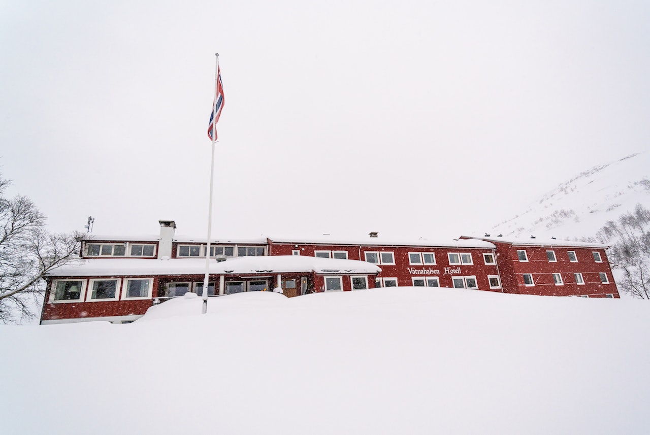 Vatnahalsen Høyfjellshotell - ny High Camp-destinasjon i 2021. Foto: Anders Haglund Vatnahalsen, High Camp