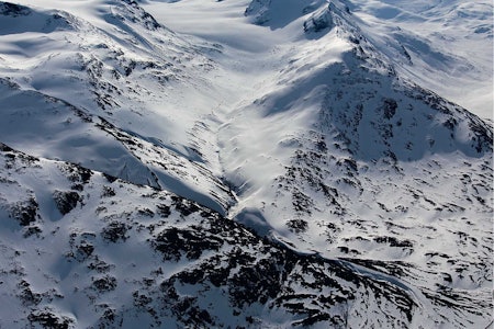 Store Tverrbotntinden fotografert fra nordvest. Foto: Thomas B. Svendsen. / Trygge toppturer Store Tverrbotntinden fotografert fra nordvest. Foto: Thomas B. Svendsen. / Trygge toppturer